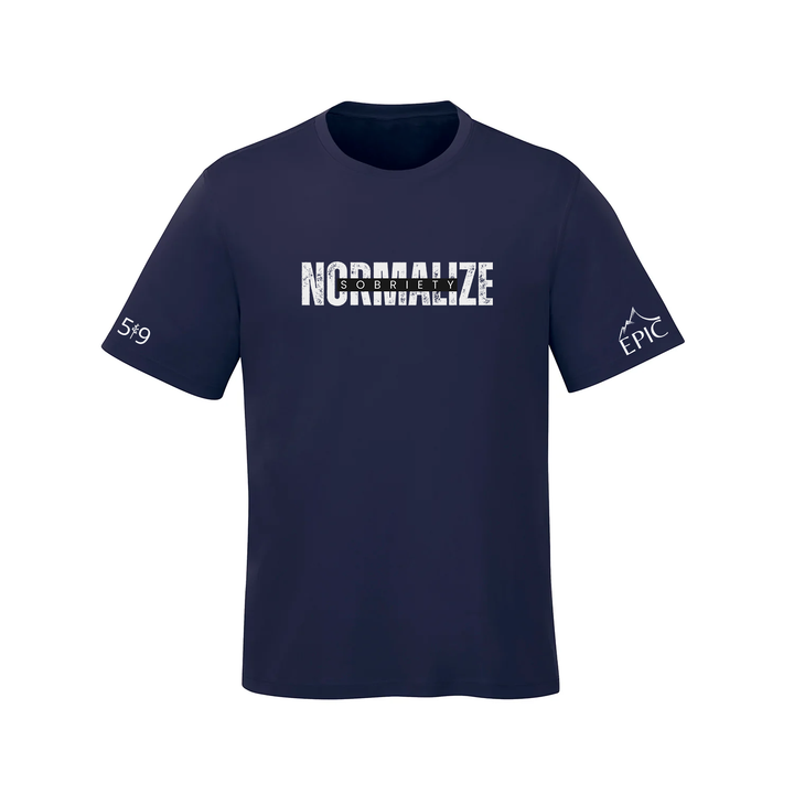 NORMALIZE SOBRIETY TEE (MENS)