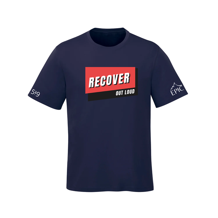 RECOVER OUT LOUD TEE (MENS)