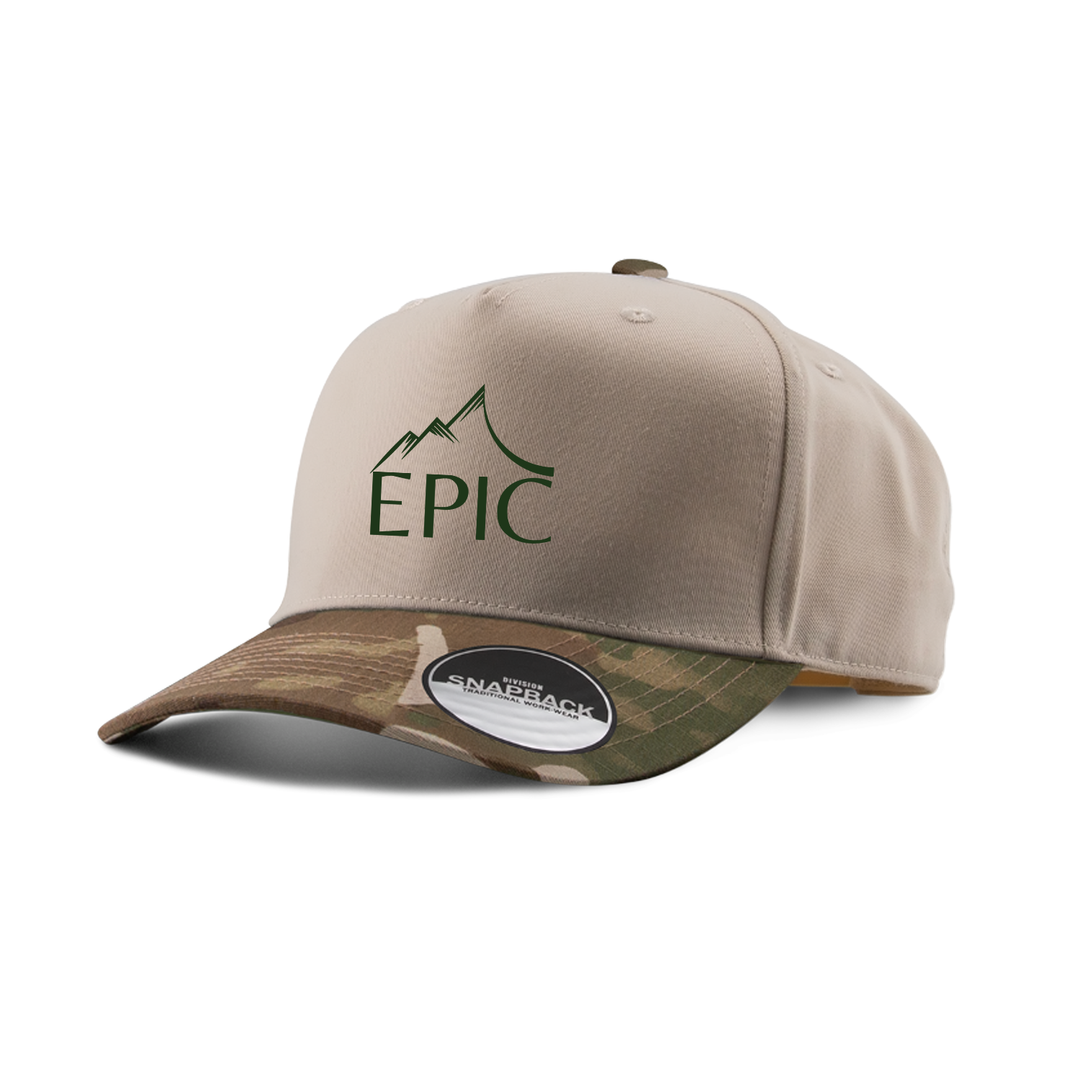 EPIC RECOVERY EMBROIDERED TWO-TONE PANEL CAP