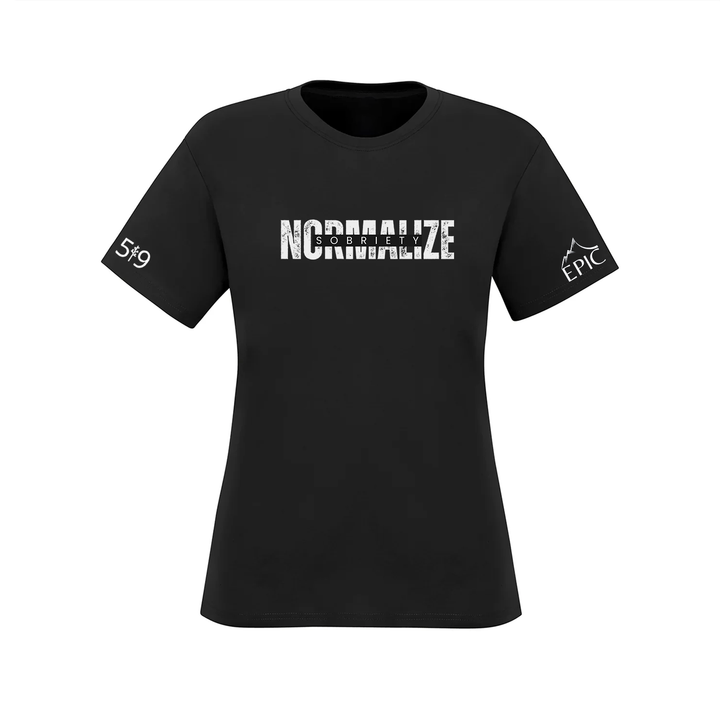 NORMALIZE SOBREITY TEE (WOMENS)