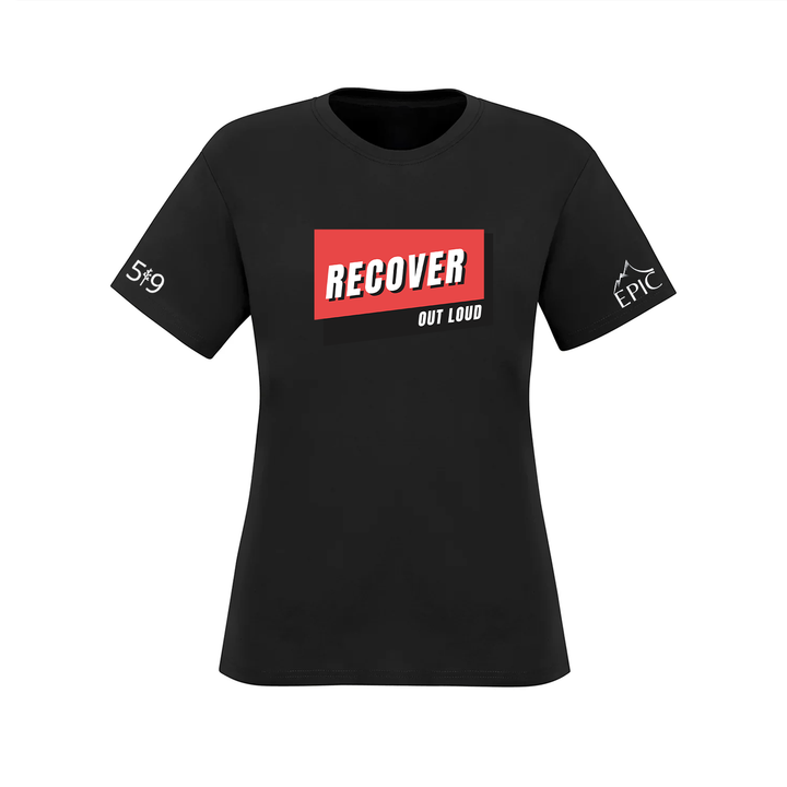 RECOVER OUT LOUD TEE (WOMENS)