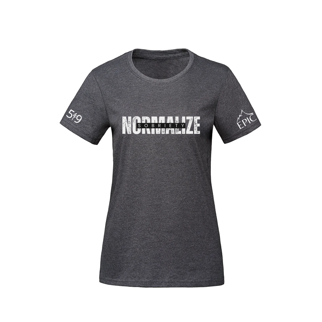 NORMALIZE SOBREITY TEE (WOMENS)