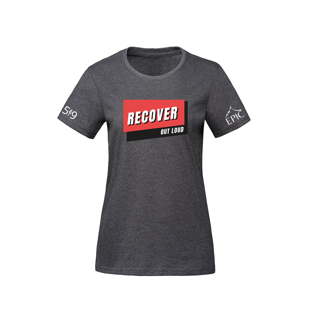 RECOVER OUT LOUD TEE (WOMENS)