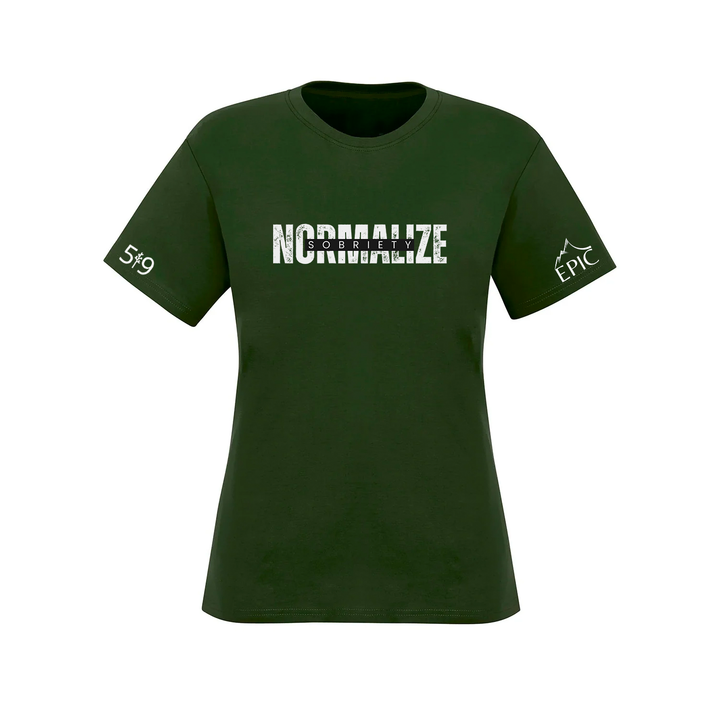 NORMALIZE SOBREITY TEE (WOMENS)