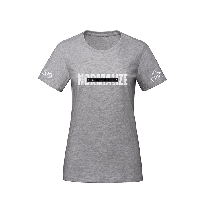NORMALIZE SOBREITY TEE (WOMENS)