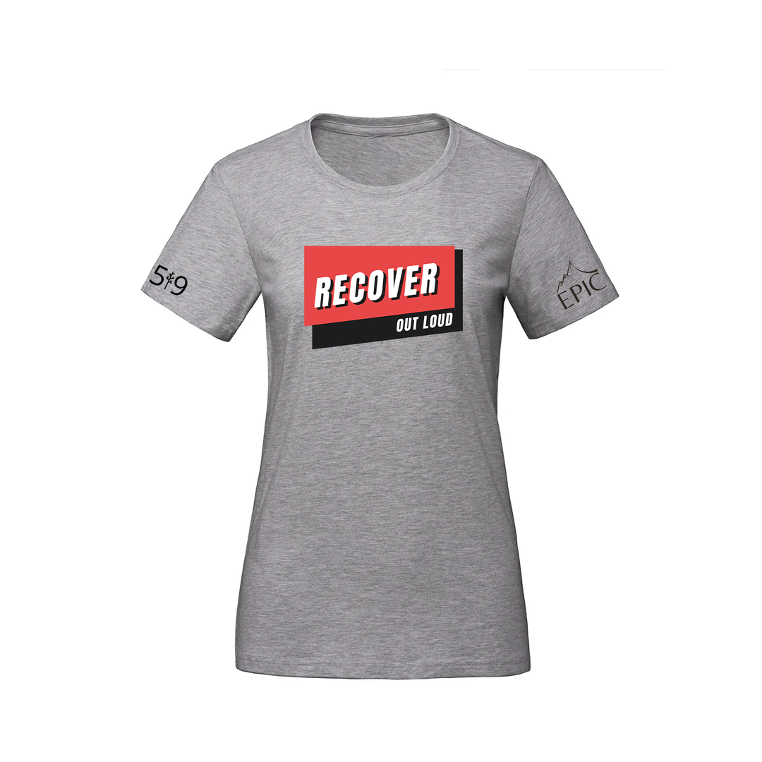 RECOVER OUT LOUD TEE (WOMENS)