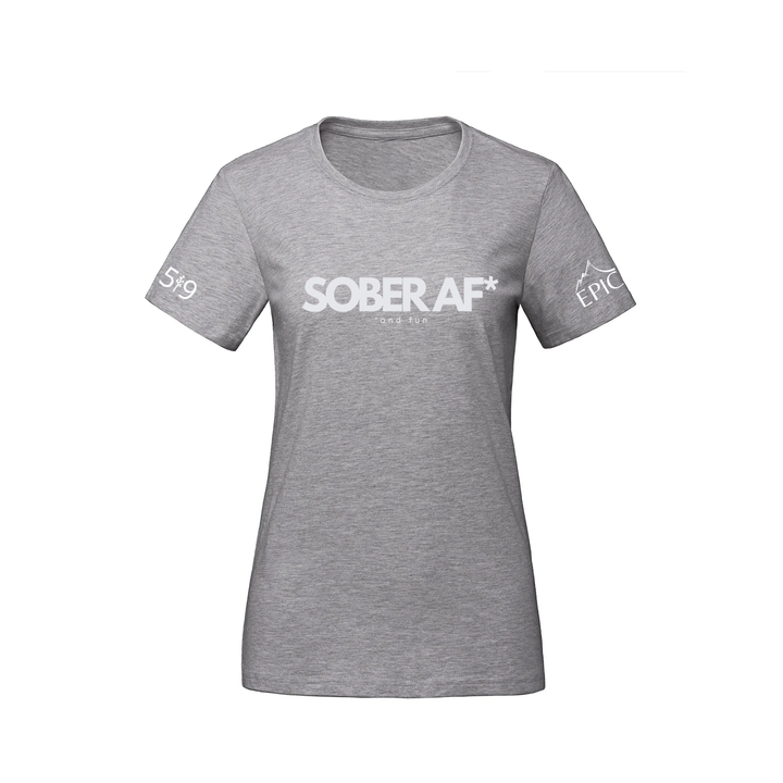 SOBER AF TEE (WOMENS)