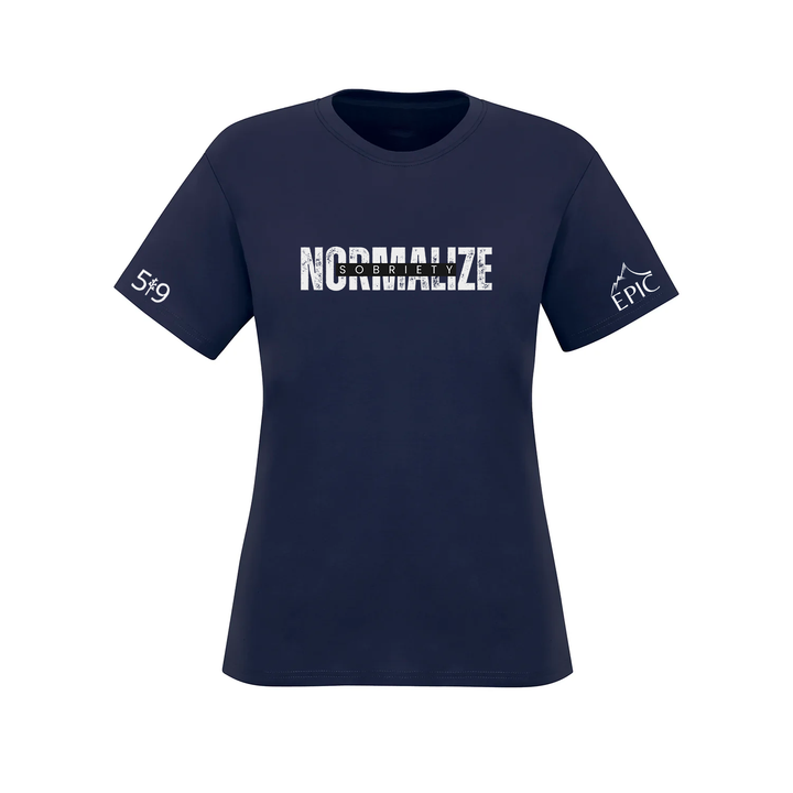 NORMALIZE SOBREITY TEE (WOMENS)