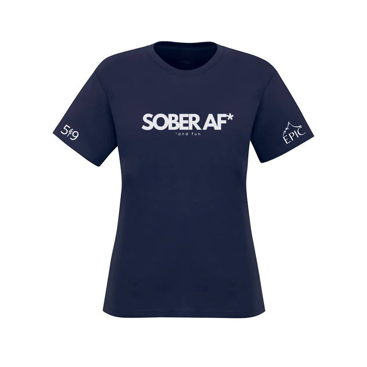 SOBER AF TEE (WOMENS)
