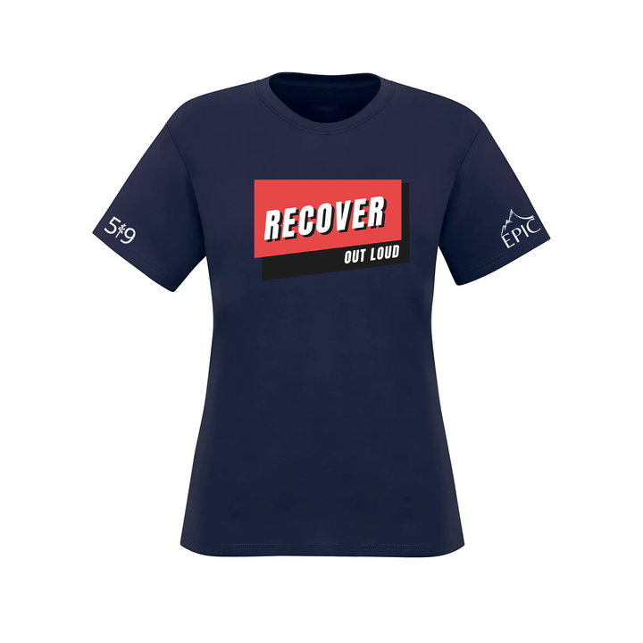 RECOVER OUT LOUD TEE (WOMENS)