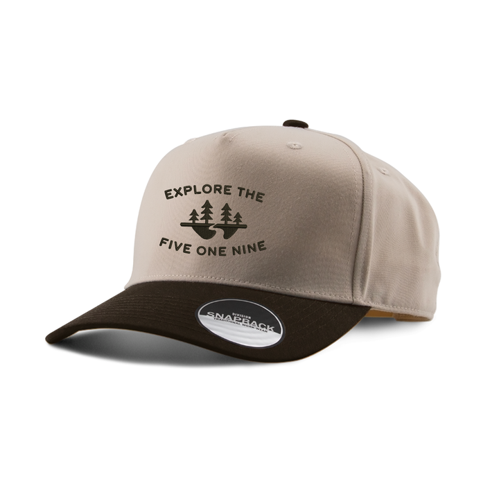 EXPLORE THE 519 EMBROIDERED TWO-TONE PANEL CAP