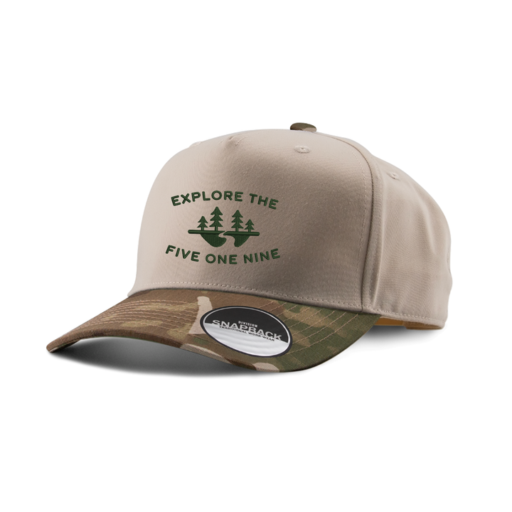 EXPLORE THE 519 EMBROIDERED TWO-TONE PANEL CAP