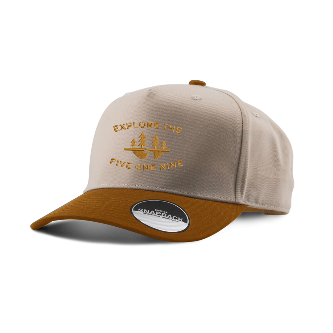 EXPLORE THE 519 EMBROIDERED TWO-TONE PANEL CAP