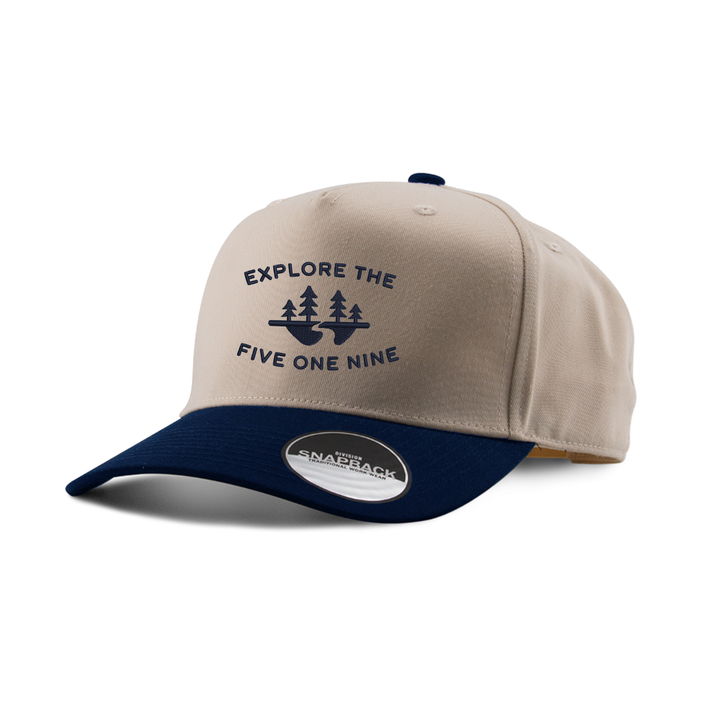 EXPLORE THE 519 EMBROIDERED TWO-TONE PANEL CAP