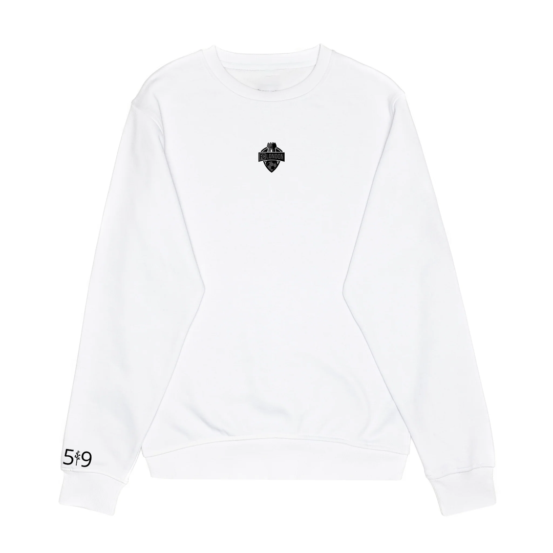 FCL BLACKOUT EMBROIDERED CREW (UNISEX)
