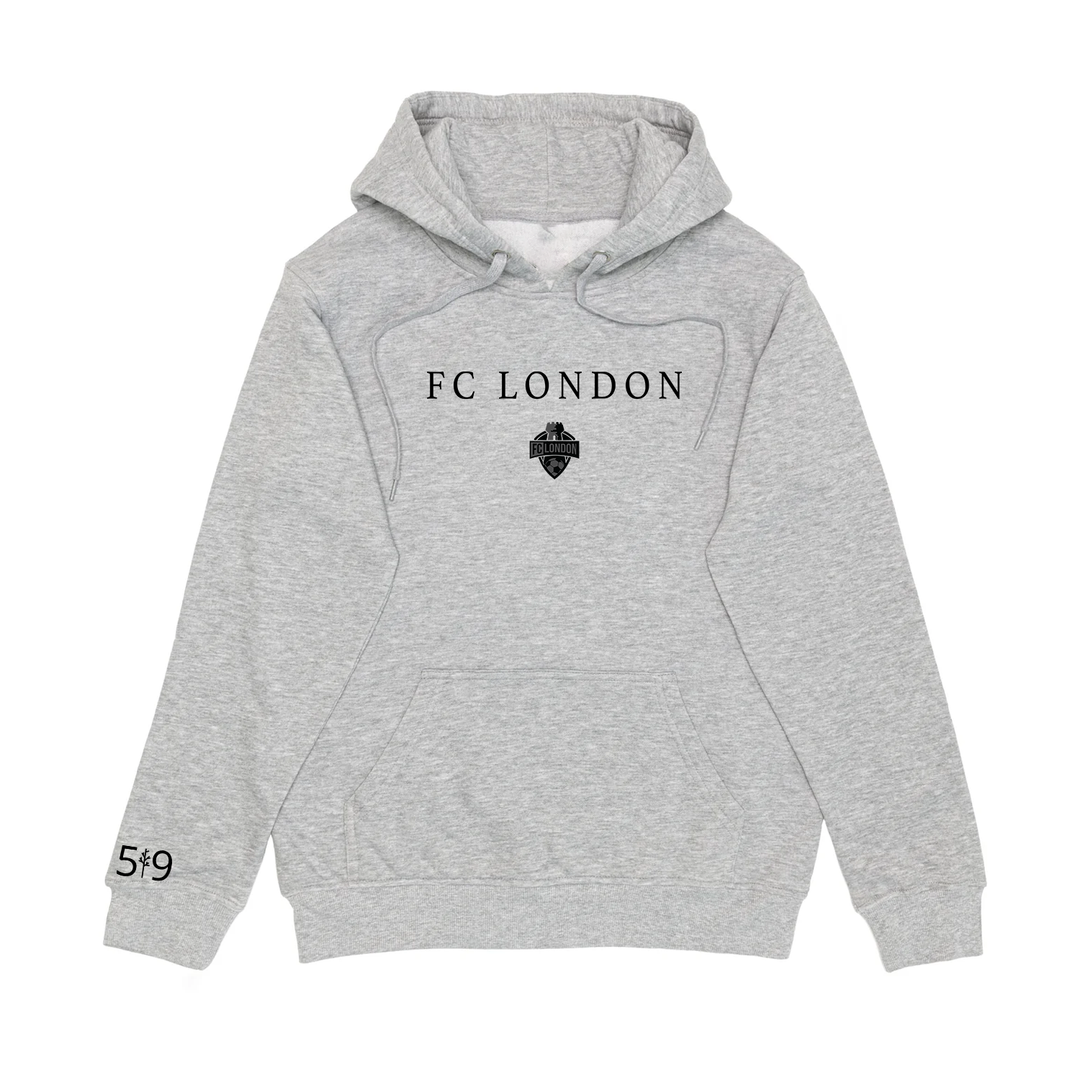 FC LONDON BLACKOUT EMBROIDERED HOODIE (UNISEX)
