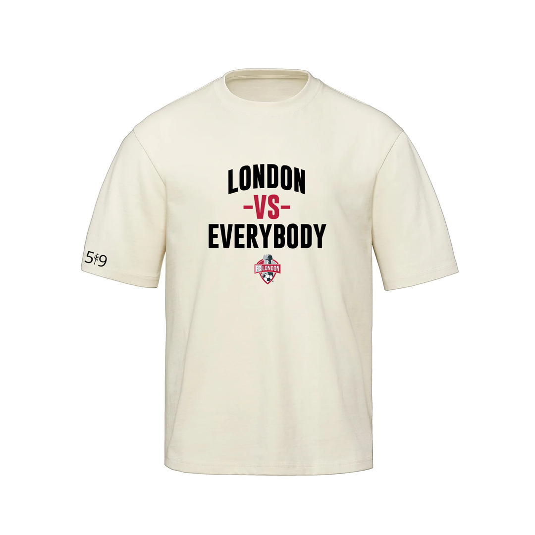 FC LONDON VS EVERYBODY OVERSIZED TEE (UNISEX)