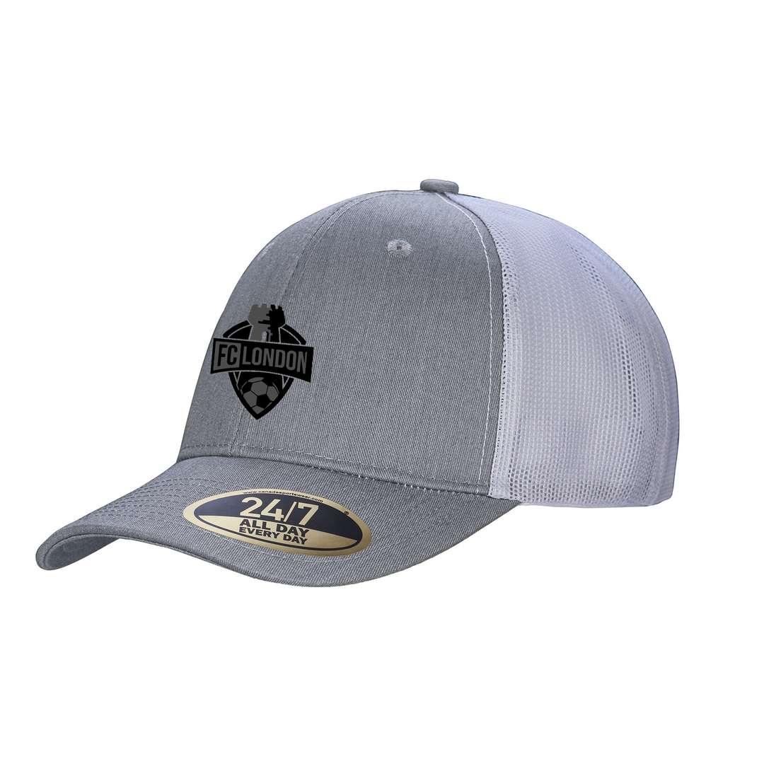 FCL BLACKOUT EMBROIDERED TRUCKER CAP