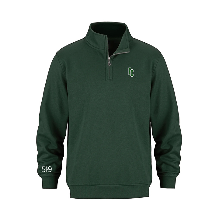 FOREST CITY 'FC' EMBROIDERED 1/4 ZIP (UNISEX)