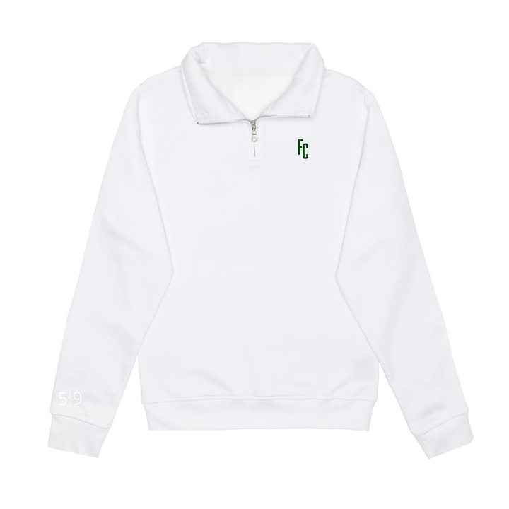 FOREST CITY 'FC' EMBROIDERED 1/4 ZIP (UNISEX)