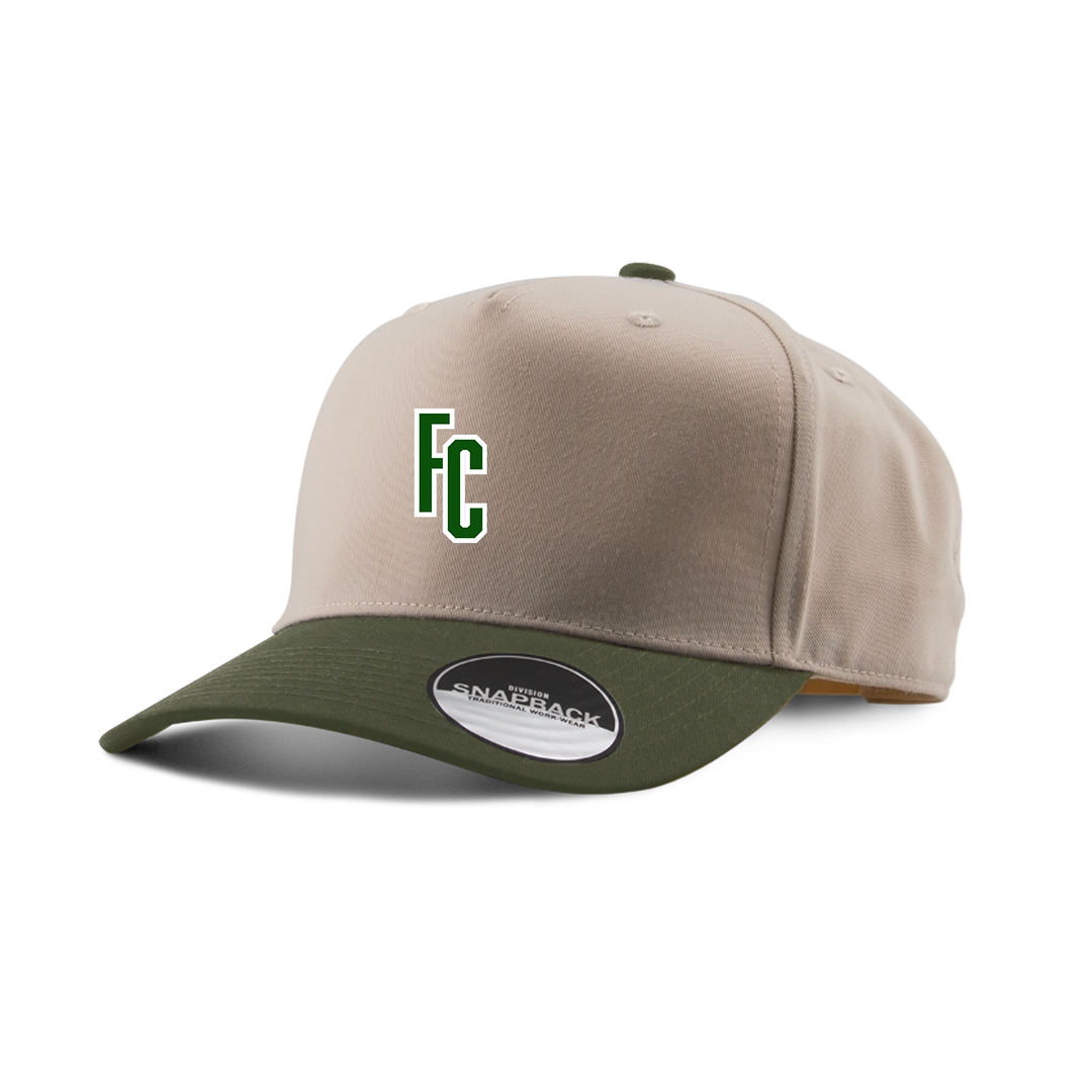 FOREST CITY 'FC' EMBROIDERED TWO-TONE PANEL CAP