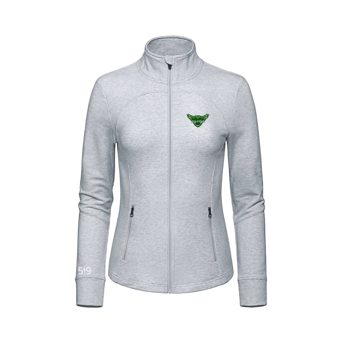 FOREST CITY EMBROIDERED FRENCH TERRY ZIP-UP (WOMENS)
