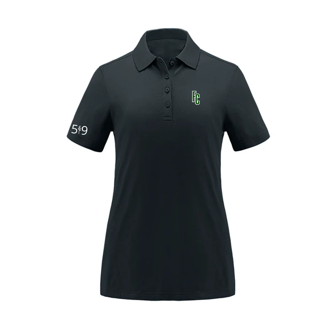FOREST CITY 'FC' EMBROIDERED PIQUE POLO (WOMENS)