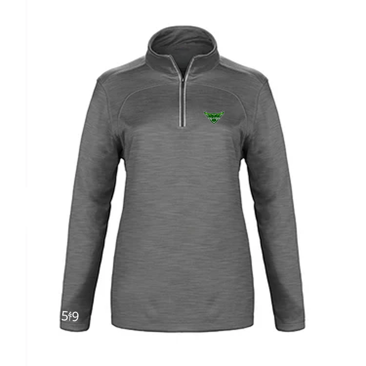 FOREST CITY EMBROIDERED PREMIUM ATHLETIC 1/4 ZIP (WOMENS)