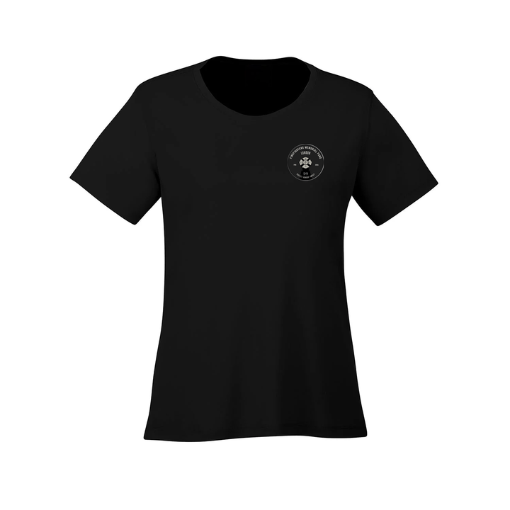 FIREFIGHTERS MEMORIAL FUND EMBLEM ATHLETIC TEE (WOMENS)