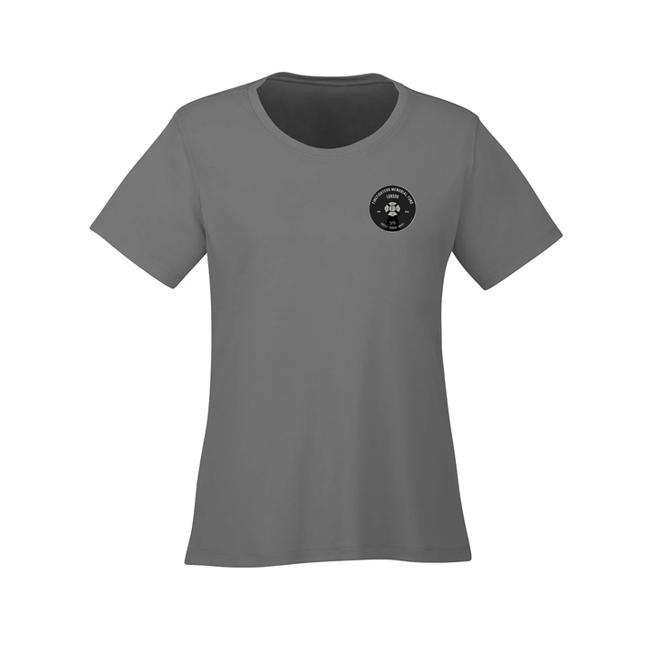 FIREFIGHTERS MEMORIAL FUND EMBLEM ATHLETIC TEE (WOMENS)
