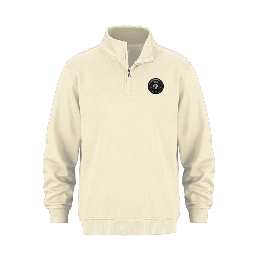 FIREFIGHTERS MEMORIAL FUND EMBLEM 1/4 ZIP (UNISEX)