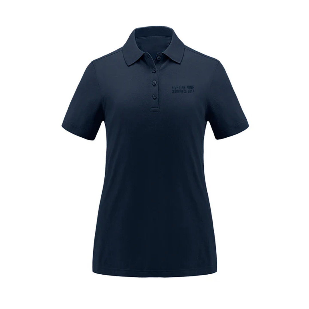 FIVE ONE NINE CO PIQUE POLO (WOMENS)