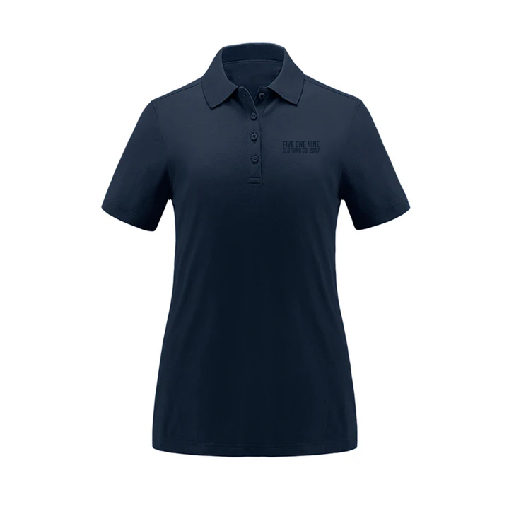 FIVE ONE NINE CO PIQUE POLO (WOMENS)