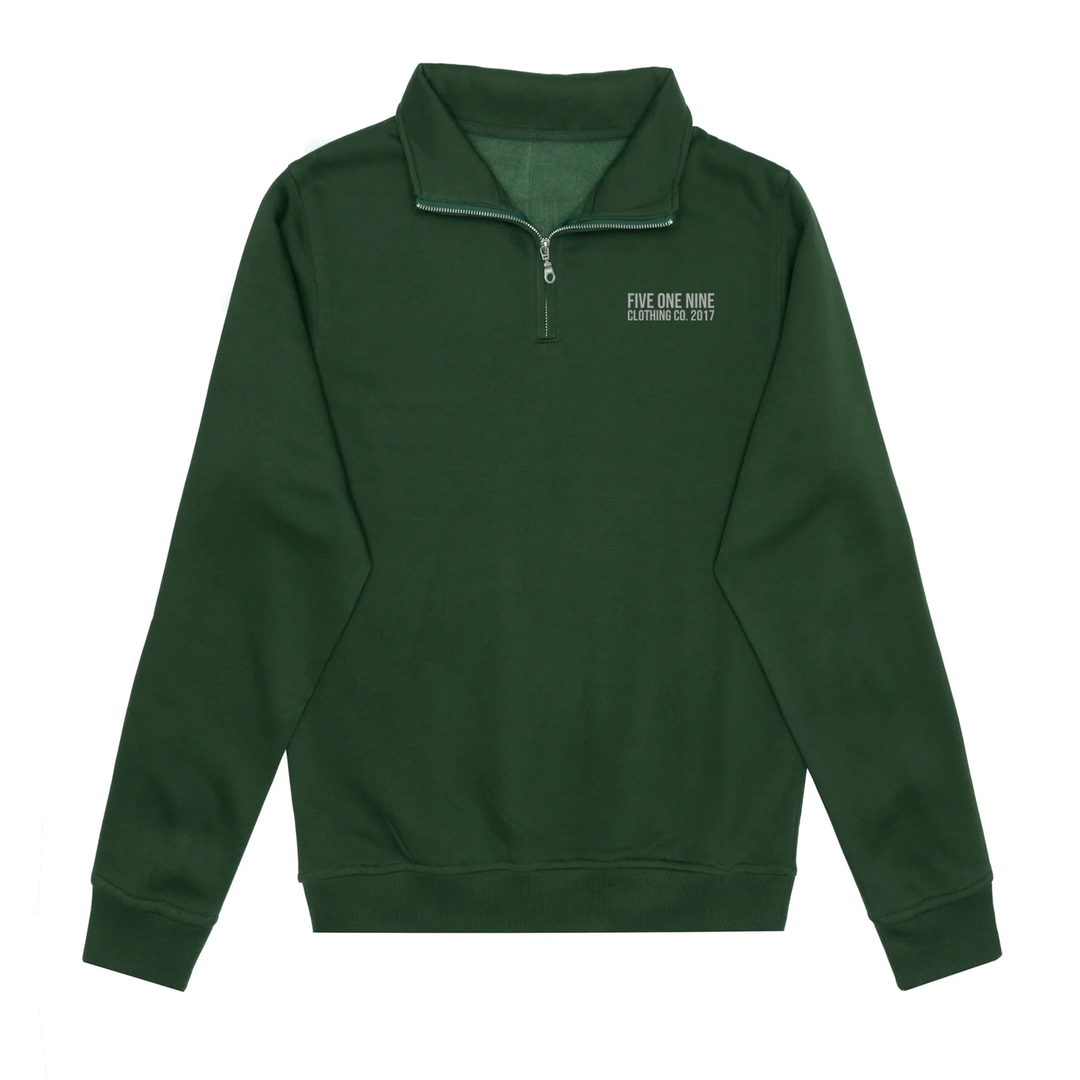 FIVE ONE NINE CO 1/4 ZIP (UNISEX)