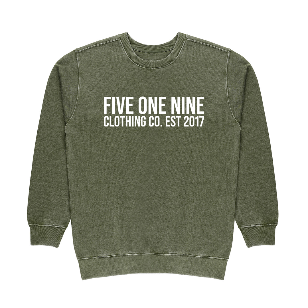 FIVE ONE NINE CO VINTAGE CREW (UNISEX)