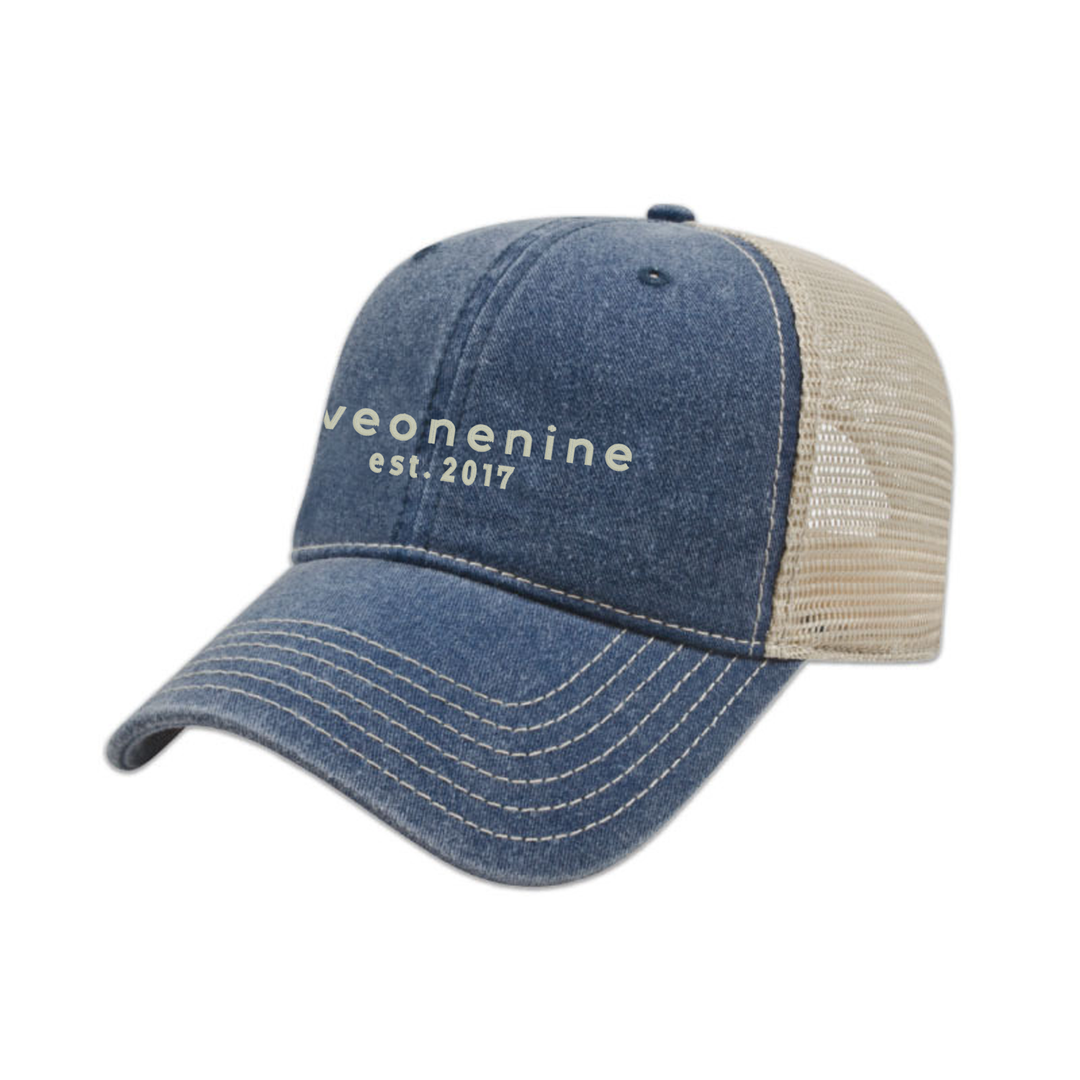 EST. 2017 EMBROIDERED VINTAGE TRUCKER CAP