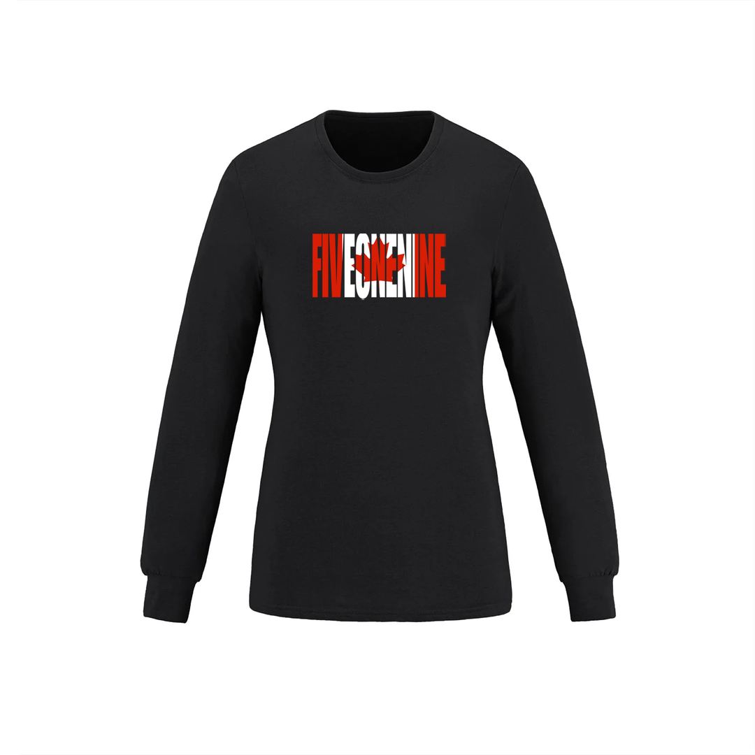 CANADIAN FLAG LONG SLEEVE (WOMENS)