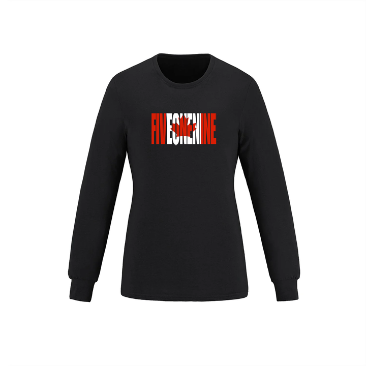 CANADIAN FLAG LONG SLEEVE (WOMENS)