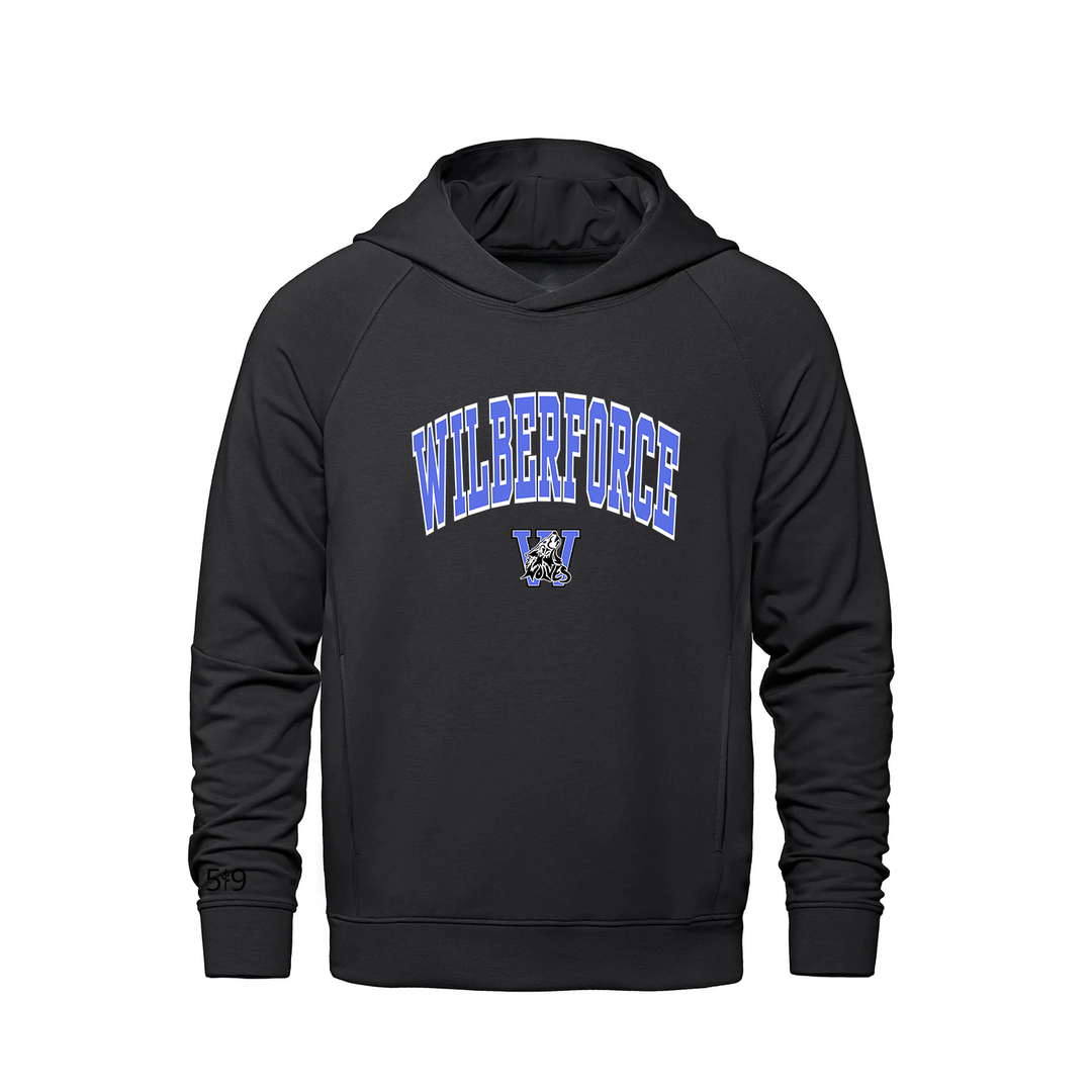 WILBERFORCE VARSITY FRENCH TERRY HOODIE (UNISEX)