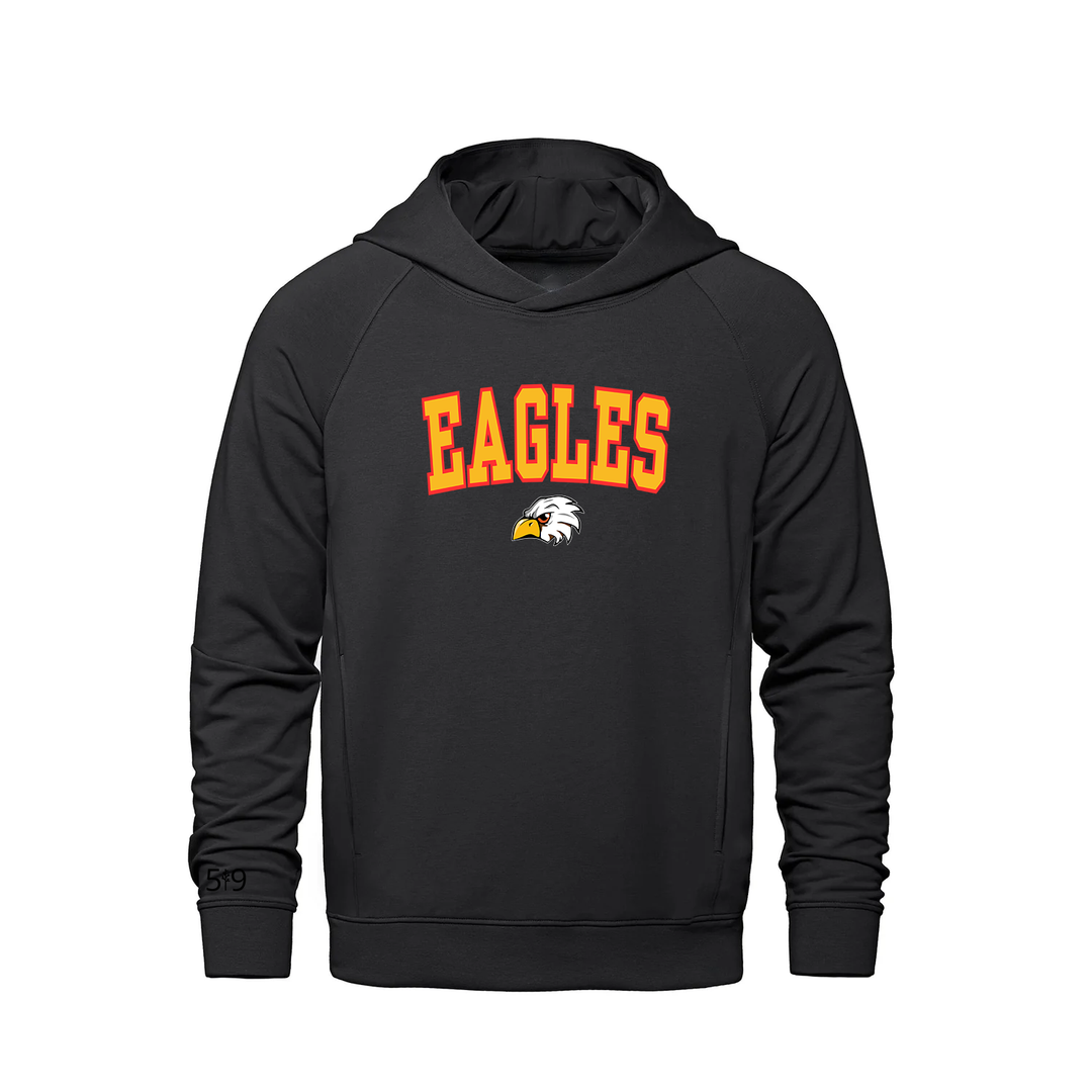 EKCOE CENTRAL VARSITY FRENCH TERRY HOODIE (UNISEX)