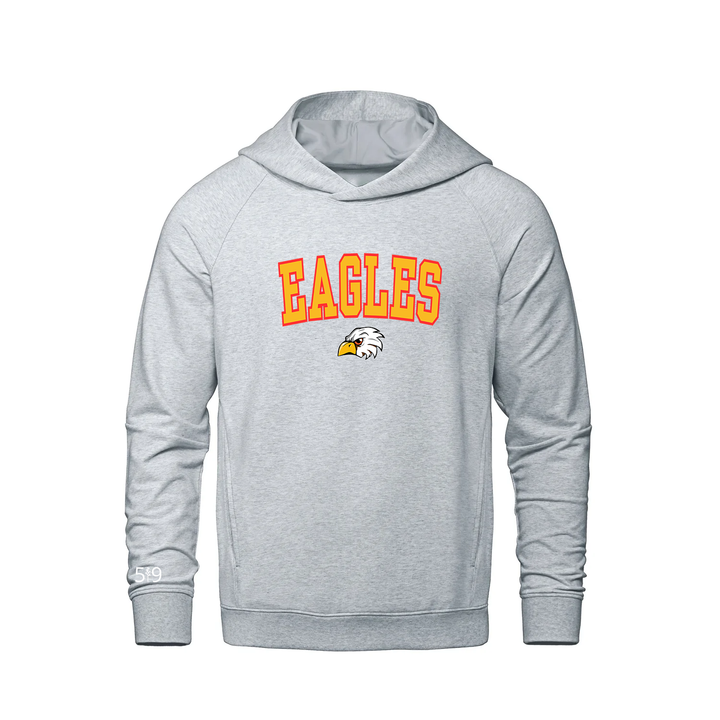 EKCOE CENTRAL VARSITY FRENCH TERRY HOODIE (UNISEX)