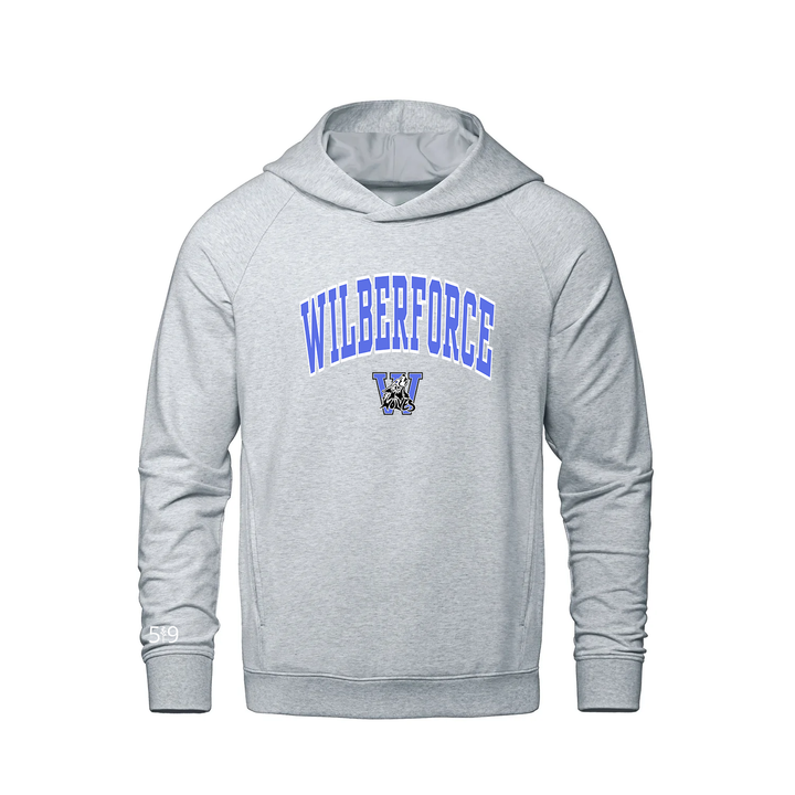 WILBERFORCE VARSITY FRENCH TERRY HOODIE (UNISEX)