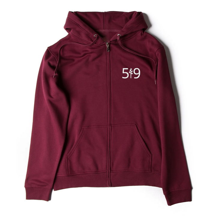 519 EMBROIDERED FULL ZIP (UNISEX)