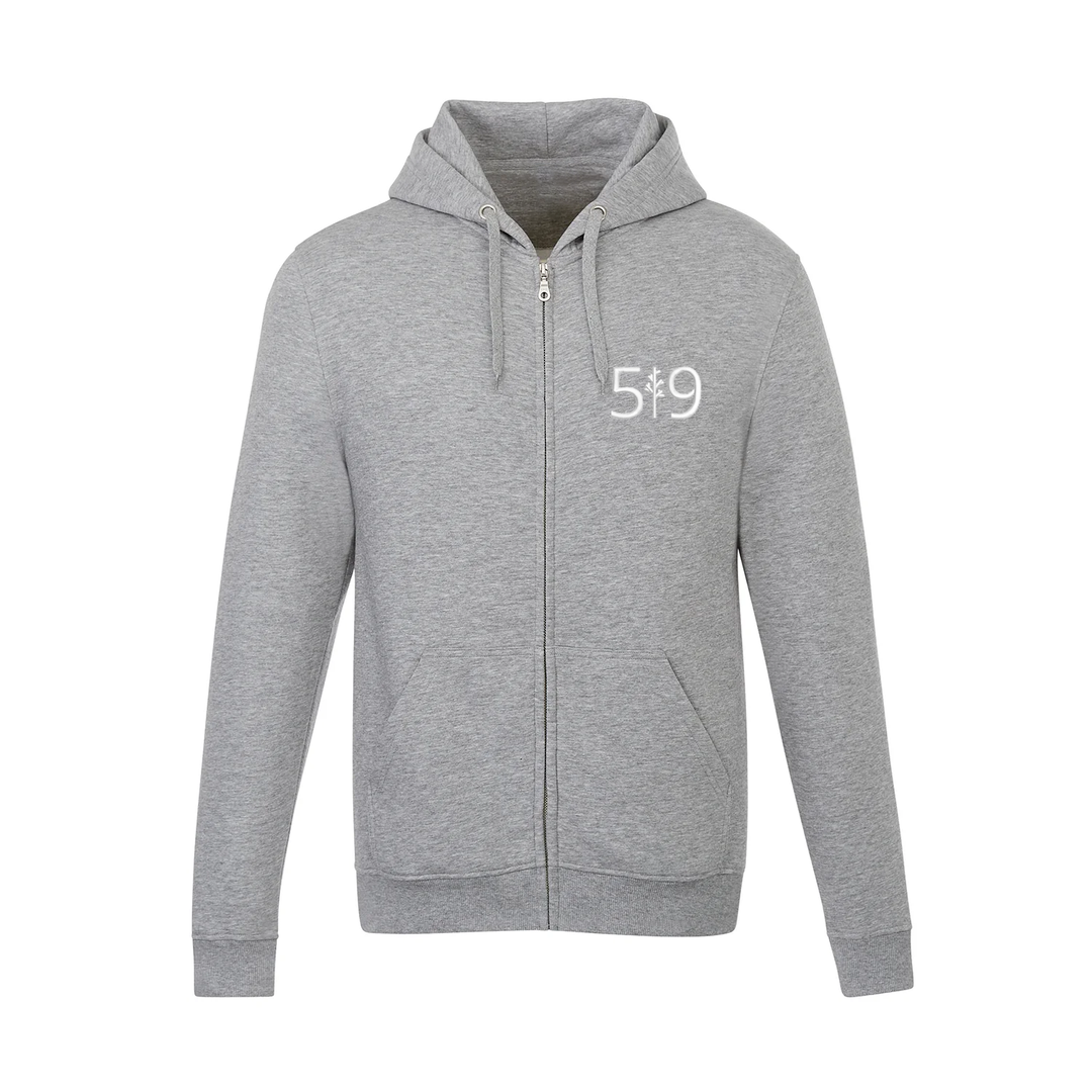 519 EMBROIDERED ZIP-UP (UNISEX)