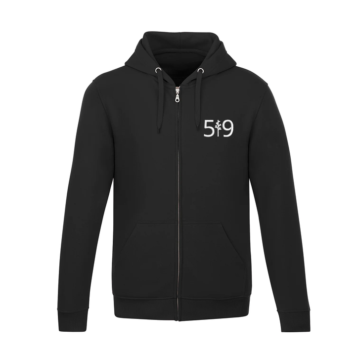 519 EMBROIDERED FULL ZIP (UNISEX)