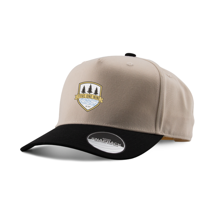 GONE CAMPING TWO-TONED PANEL CAP