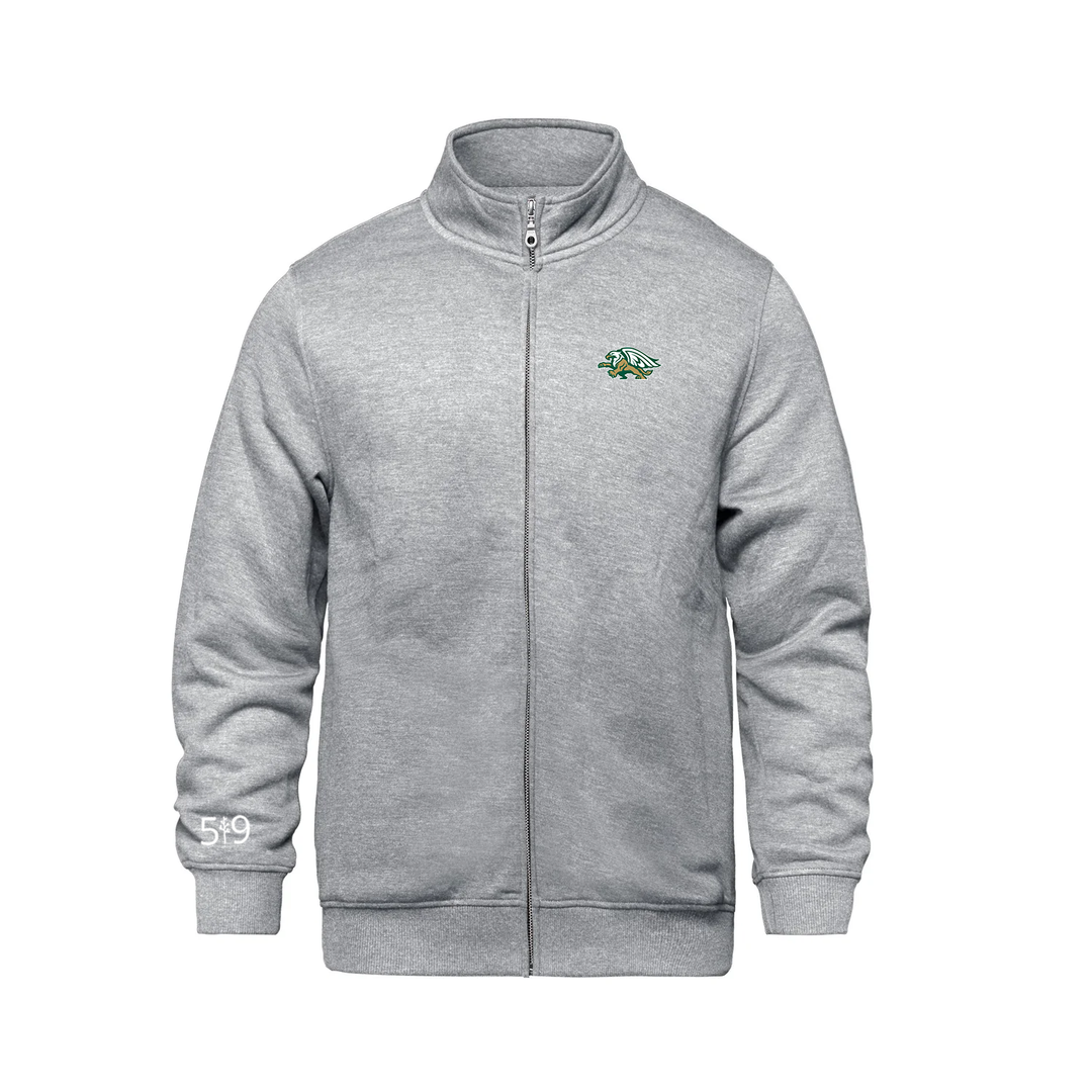 GLENDALE EMBROIDERED ZIP-UP SWEATER (UNISEX)