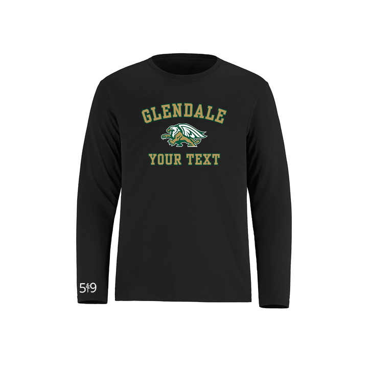 GLENDALE CUSTOMIZABLE ATHLETIC LONG SLEEVE (UNISEX)