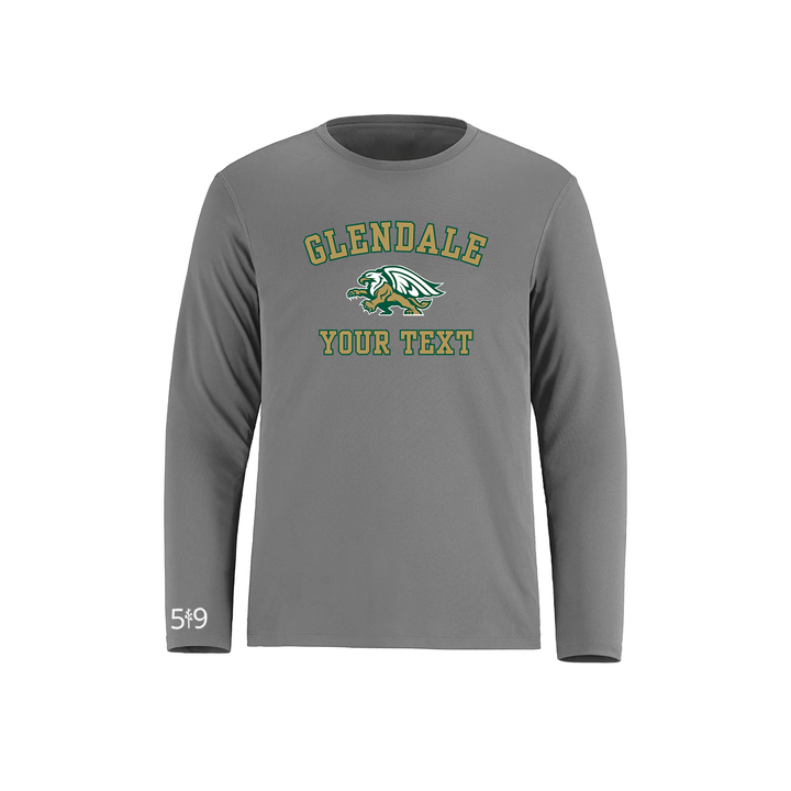 GLENDALE CUSTOMIZABLE ATHLETIC LONG SLEEVE (UNISEX)