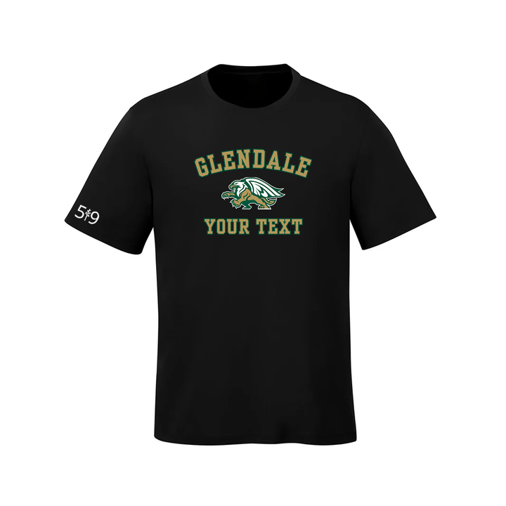 GLENDALE CUSTOMIZABLE ATHLETIC TEE (MENS)